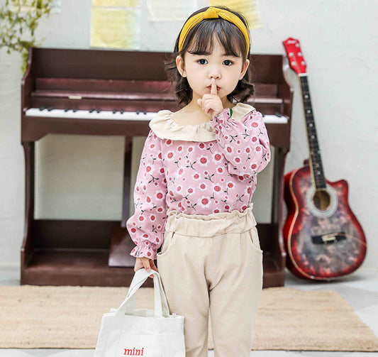 AS-1306G طقم كتان ( بلوزة كتان ناعم + بنطلون كتان ناعم)