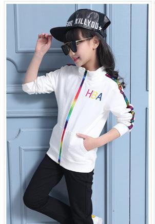 INSTOCK-1 جكيت بناتي قطن خريفي