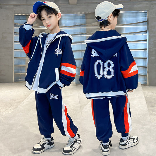 WZ261124-3 ترينج ماركة كوليتي مرتبة خريفي شتوي ربيعي( جكيت + بنطلون)