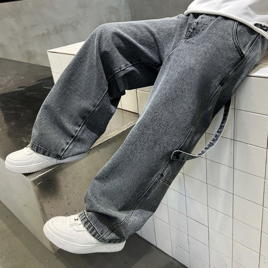 WZH301124-43 بنطلون جينز ولادي