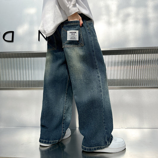 WZH301124-39 بنطلون جينز ولادي