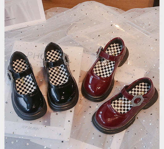 WDY260924-4 حذاء بناتي للأعياد والمناسبات