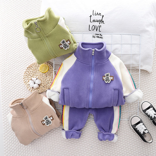 WS-851 طقم شتوي تقيل مبطن داخله فرو