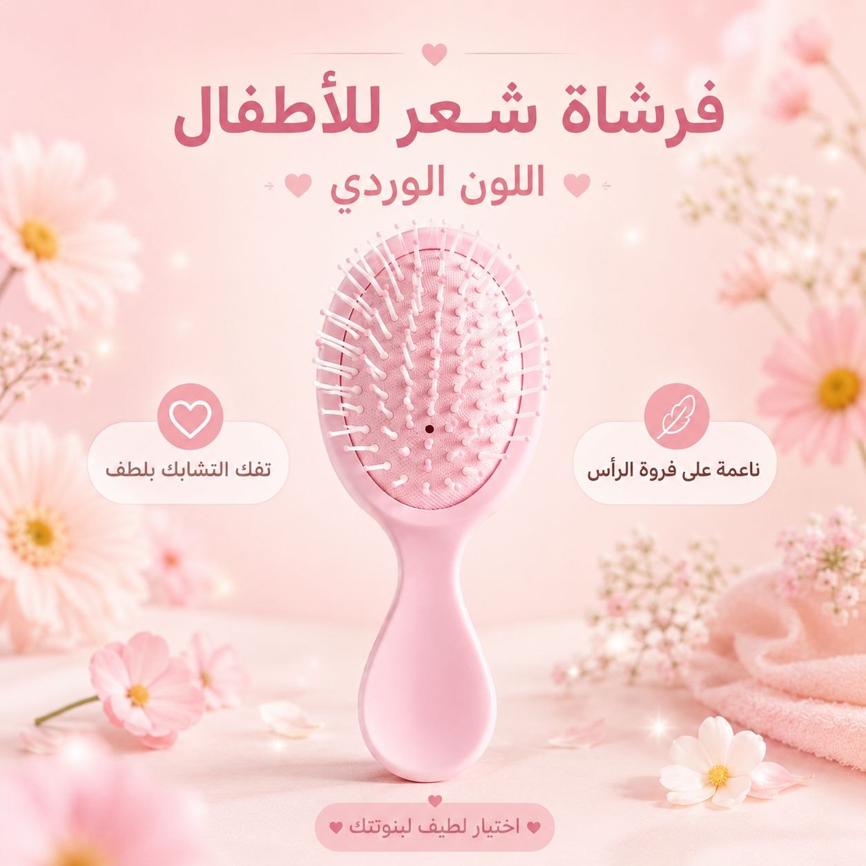 فرشاة شعر صغيرة بألوان الباستيل - صورة 7