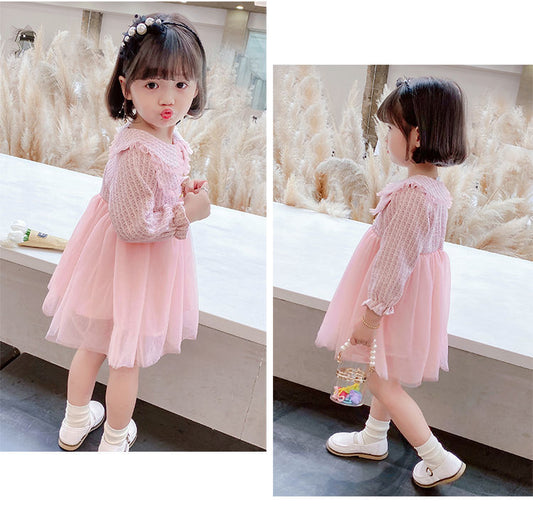 AO0402-39 فستان بناتي ناعم