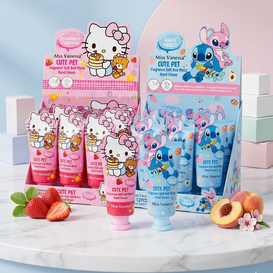 كريم مرطب ومعطر لليدين برائحة الفراولة والخوخ 🍓🍑
Munsh010626-1