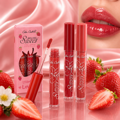 مجموعة جلوس فراولة ثابتة Color Castle Lipgloss Sweet Strawberry Love Cos090526-13