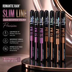 آيلاينر سائل خط رفيع مقاوم للماء Romantic Rain Slim Line Cos120526-22