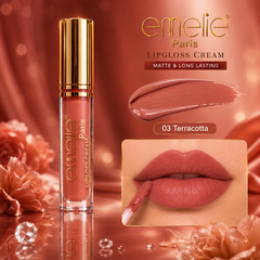 جلوس إميلي باريس كريمي مطفي Lipgloss Cream Matte – ألوان ثابتة ومخملية - CAS-20260610-025627-840