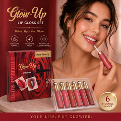 مجموعة ليب جلوس Rare Beauty Glow-Up – 6 درجات Cos120526-16