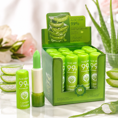روج سحري بالصبار Aloe Vera 99% لترطيب ولمعة طبيعي ولون حسب درجة حرارة الجسم 
 Cos20526-24