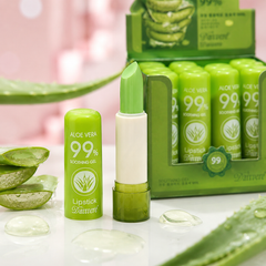 روج سحري بالصبار Aloe Vera 99% لترطيب ولمعة طبيعي ولون حسب درجة حرارة الجسم 
 Cos20526-24