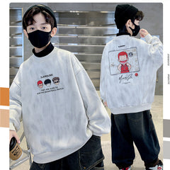 WZH301124-16 بلوزة شتوية مبطنة فرو تقيل