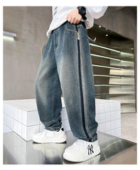 WZH301124-31 بنطلون جينز ولادي