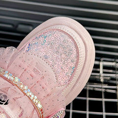 WDY260924-23 حذاء بناتي فراشة طبي ومريح للمناسبات والاعياد