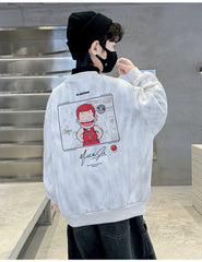 WZH301124-16 بلوزة شتوية مبطنة فرو تقيل