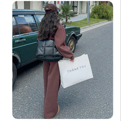 WZH191124-35 بدلة بناتي شتوية سميكة مبطنة فرو قطعتين ( بلوزة + بنطلون)