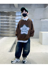 WZH301124-7 هودي قطن ربيع خريفي دافي أصلي