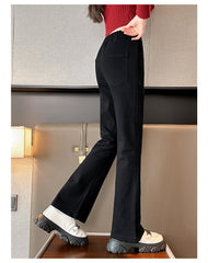 WZH191124-24 بنطلون خامة تقيلة خريفي شتوي