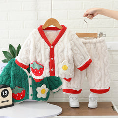 SSX220824-47 بجامة تقيلة جدا بناتي خامة ممتازة غسيل ولبس قطعتين ( جكيت + بنطلون)