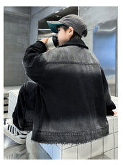 WZH301124-58 طقم  ولادي  جينز قطعتين ( جكيت + بنطلون)