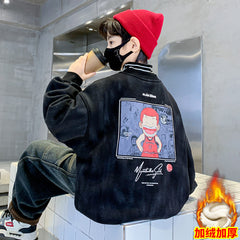 WZH301124-16 بلوزة شتوية مبطنة فرو تقيل