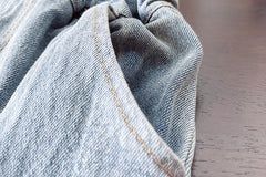 SSX220824-126 طقم قطعتين ( قميص + بنطلون جينز )