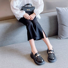 WDY260924-7 حذاء أنيق ومريح رسمي بناتي للأعياد والمناسبات