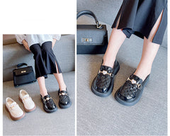 WDY260924-7 حذاء أنيق ومريح رسمي بناتي للأعياد والمناسبات