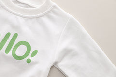 SSX220824-139 ترينج ربيعي خريفي قطن 3 قطع ( جكيت + بلوزة + بنطلون )