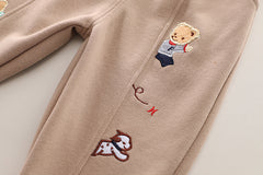 SSN040924-45 طقم تقيل خريفي شتوي ربيعي 3 قطع ( جكيت + قميص + بنطلون)