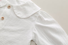 SSN040924-50 طقم بناتي كيتي 3 قطع ( فست صوف + قميص + بنطلون جينز )