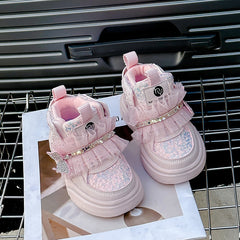 WDY260924-23 حذاء بناتي فراشة طبي ومريح للمناسبات والاعياد