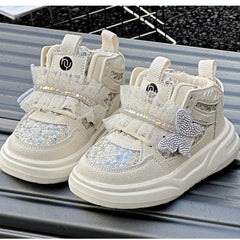 WDY260924-23 حذاء بناتي فراشة طبي ومريح للمناسبات والاعياد