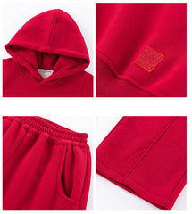 WZH191124-35 بدلة بناتي شتوية سميكة مبطنة فرو قطعتين ( بلوزة + بنطلون)