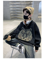 WZH301124-19 بلوزة شتوية مبطنة فرو تقيل