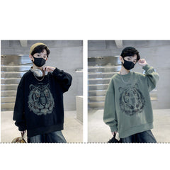 WZH301124-19 بلوزة شتوية مبطنة فرو تقيل