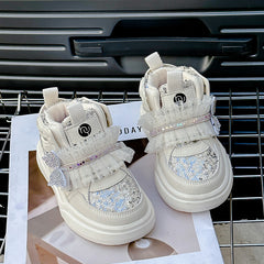 WDY260924-23 حذاء بناتي فراشة طبي ومريح للمناسبات والاعياد