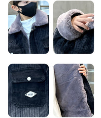 WZH301124-62 طقم شتوي ولادي مناسب للتلج وللبرد الشديد مبطن فرو بالكامل