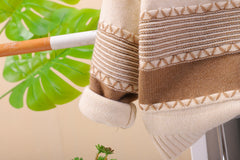 طقم قطعتين ( بلوزة صوف تقيل + بنطلون ) SSX220824-171