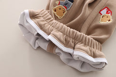 SSN040924-45 طقم تقيل خريفي شتوي ربيعي 3 قطع ( جكيت + قميص + بنطلون)