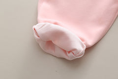 SSN040924-58 طقم بناتي قطن تقيل خريفي ربيعي 3 قطع ( جكيت + بلوزة+ بنطلون)