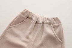 SSX220824-139 ترينج ربيعي خريفي قطن 3 قطع ( جكيت + بلوزة + بنطلون )