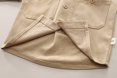 SSX220824-100 طقم جينز 3 قطع ( بلوزة قطنية + جكيت + بنطلون جينز )