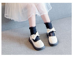 WDY260924-8 حذاء بناتي أنيق قالب مريح رسمي للأعياد والمناسبات