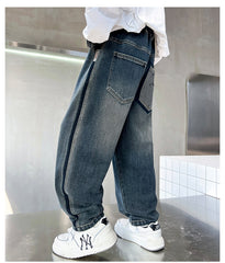 WZH301124-31 بنطلون جينز ولادي