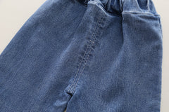 SSN040924-50 طقم بناتي كيتي 3 قطع ( فست صوف + قميص + بنطلون جينز )