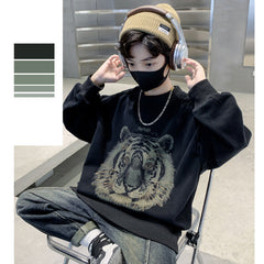 WZH301124-19 بلوزة شتوية مبطنة فرو تقيل