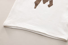 SSX220824-100 طقم جينز 3 قطع ( بلوزة قطنية + جكيت + بنطلون جينز )