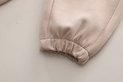 SSX220824-139 ترينج ربيعي خريفي قطن 3 قطع ( جكيت + بلوزة + بنطلون )